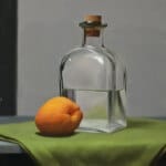 Demonstration Painting from Still Life Class at Vitruvian Fine Art Studio.